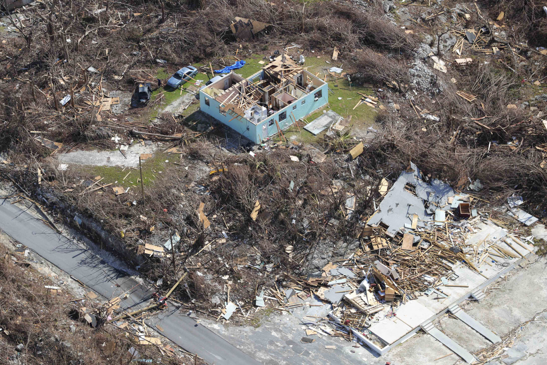 Bahamas destruction